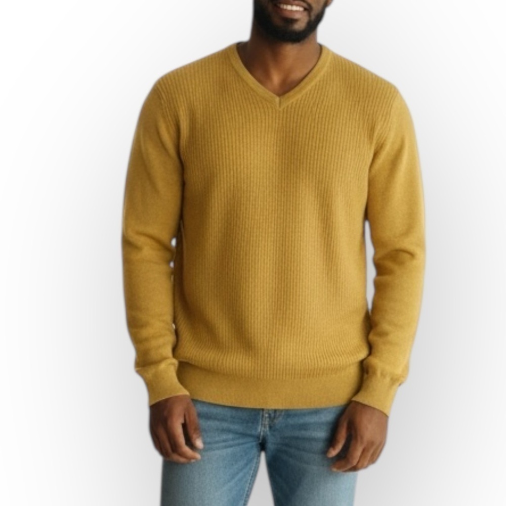 Alan Flusser Cotton Cashmere sweater for men (G2)